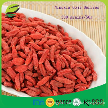 Berry goji certified organic ningxia goji berry for health